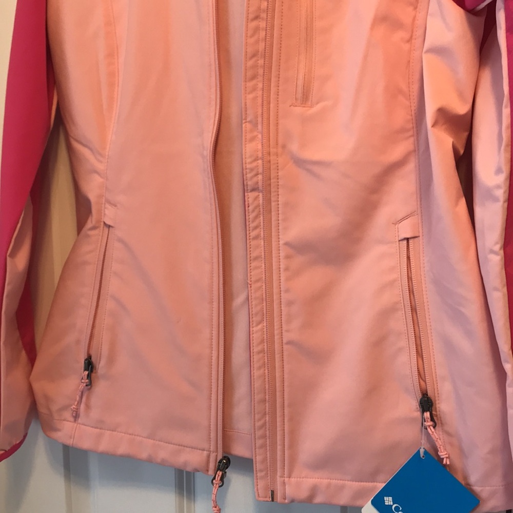 New with Tags Columbia Green Lake Hooded Softshell Jacket - Picture 3 of 9
